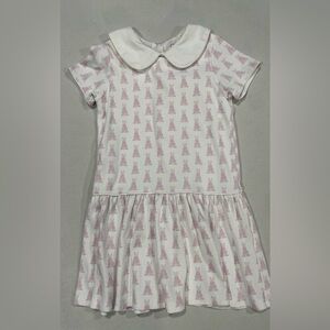 Lila and Hayes Pink Bunny Print Dress